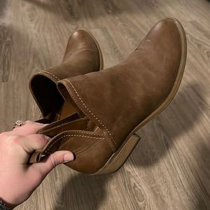 Brown Booties from Target
